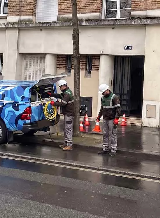 Curage et détartrage des réseaux