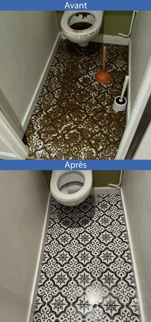 débouchage des toilettes