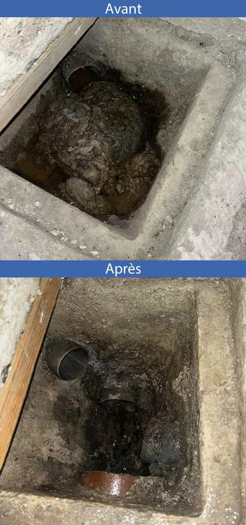 débouchage des toilettes